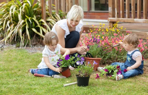 Keyboard-navigable accessible landscaping page layout