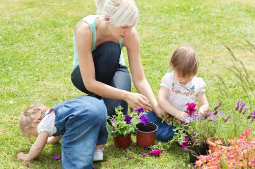 Illustration for reporting concerns and safeguarding workers in landscaping.